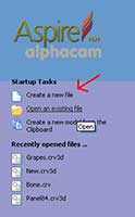 Aspire for Alphacam